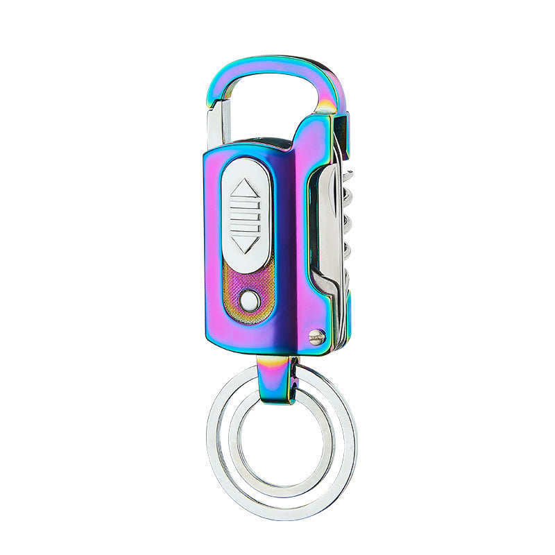 Lighter-Multi-functional Keychain Charging Lighter (Cigarette Lighter, Beer and Wine opener, Wild Camping and travel) Lighter-Multi-functional Keychain Charging Lighter (Cigarette Lighter, Beer and Wine opener, Wild Camping and travel)